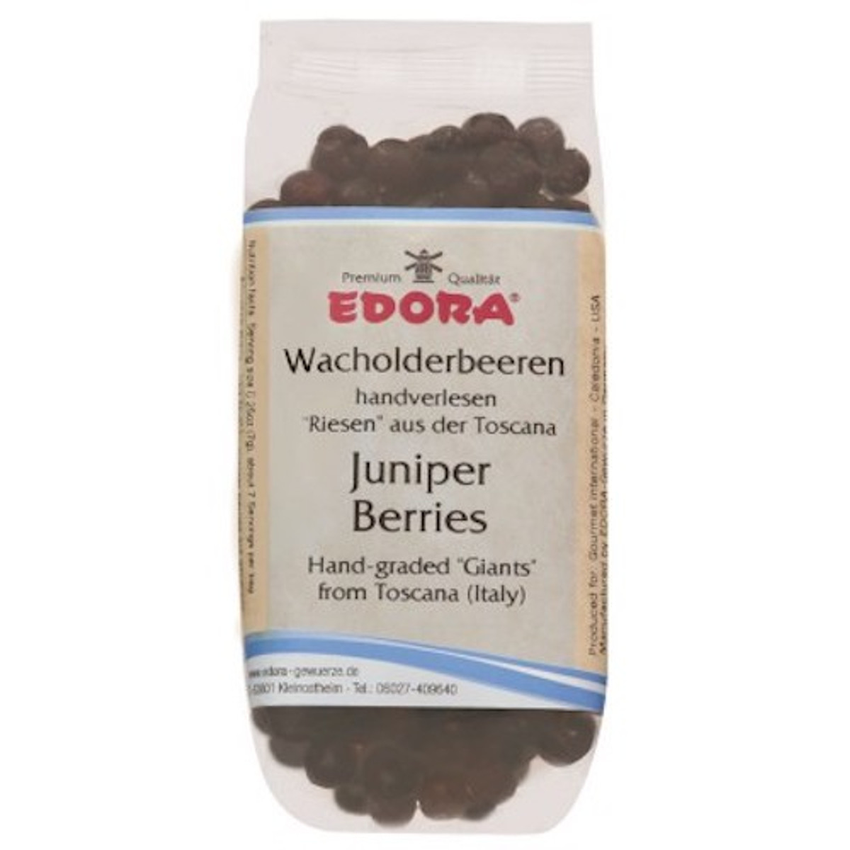 Edora Seasonings - Wacholderbeeren / Juniper Berries 1.75 oz